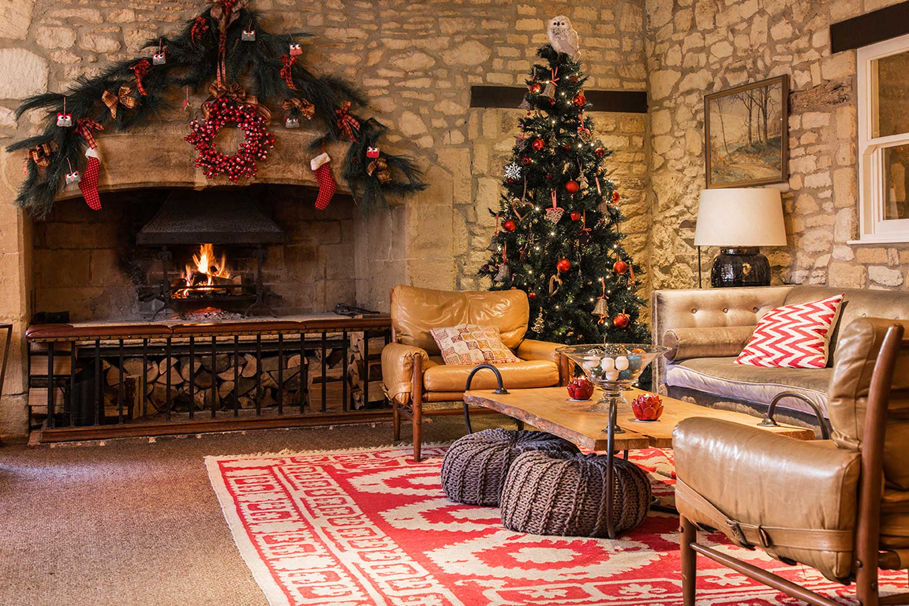 Christmas at Dormy Broadway, Cotswolds Dormy House Hotel.